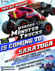 Versus Monster Truck Event Poster