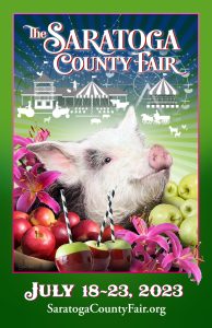 2023 Saratoga County Fair Poster